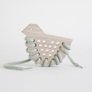 Aleta Kids Wooden Lacing Duck