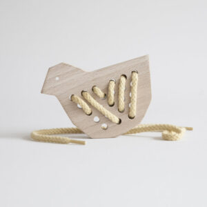 Aleta Kids Wooden Lacing Duck