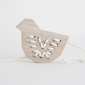 Aleta Kids Wooden Lacing Duck