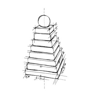 Wooden Story Natural Pyramid