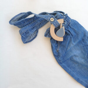 The Wandering Workshop Teether & Rattle Raindrop