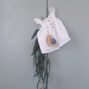 The Wandering Workshop Teether & Rattle Raindrop