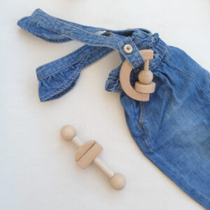 The Wandering Workshop Teether & Rattle Geometric