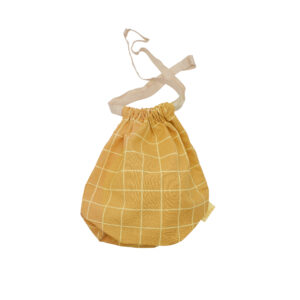 Haps Nordic Multibag Small - Mustard Grid
