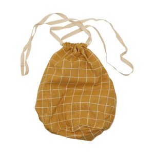 Haps Nordic Multibag Big - Mustard Grid