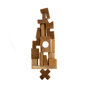 Wooden Story Natural Stacking Tower