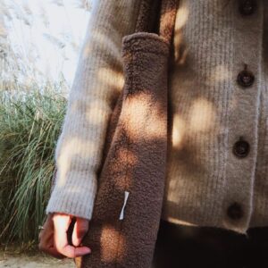 Studio Noos Brown Chunky Teddy Mom Bag