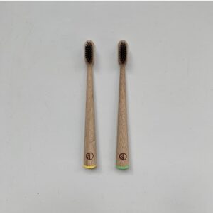 The Eco District Bamboo Toothbrushes 2-pcs Baby & Kids
