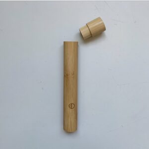 The Eco District Bamboo Toothbrush Travel Case