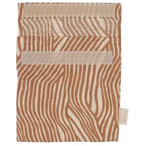 Haps Nordic Sandwich Bag - Terracotta Wave