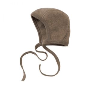 Engel Organic Wool Bonnet Walnut