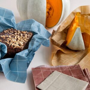 Haps Nordic Reusable Cotton Wraps with Beeswax 3-pack Mustard
