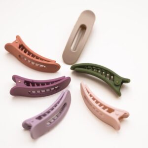 Grech & Co  Grip Clips 2-Pack Moss & Mauve