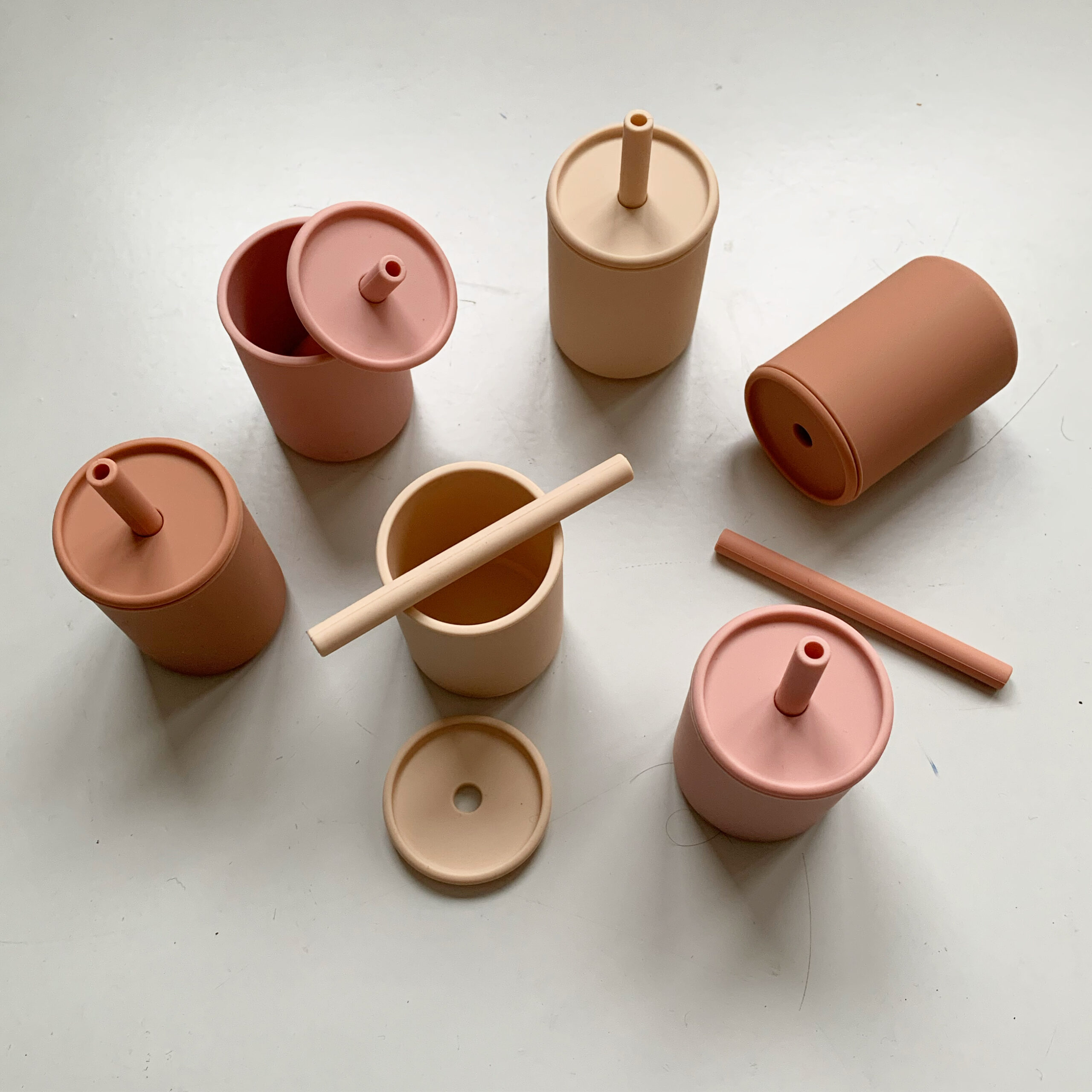 The Future Artist Straw Cup with Lid Wheat - Image 3