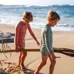 Beach & Bandits Clay Ribbed Swimshort