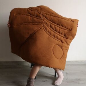 Jeanne Le Studio Quilted Playmat Terracotta