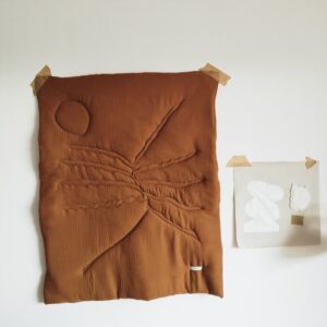 Jeanne Le Studio Quilted Playmat Terracotta