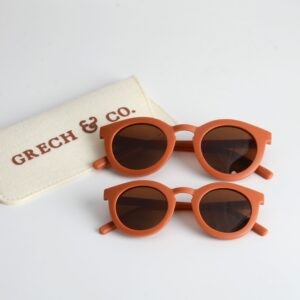 Grech & Co Sustainable Sunglasses Rust Kid & Adult
