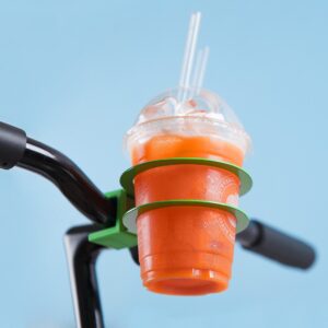 Bookman Coffee Cup Holder for Bike Green
