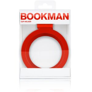 Bookman Coffee Cup Holder for Bike Red