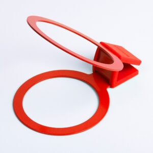 Bookman Coffee Cup Holder for Bike Red