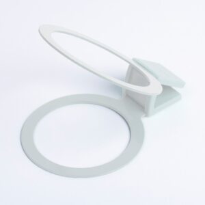Bookman Coffee Cup Holder for Bike White