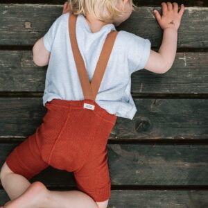 Mile Tights with Braces Shorts Lavastone