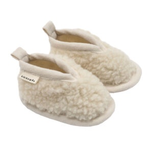 Binibamba Merinowool Booties Milk