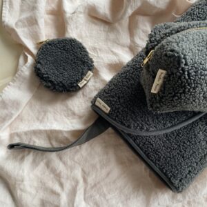 Studio Noos Dark Grey Teddy Changing Mat
