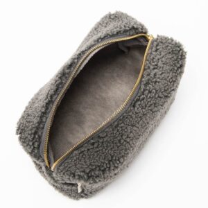 Studio Noos Dark Grey Teddy Pouch