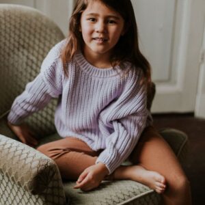 Yuki Chunky Sweater Lilac