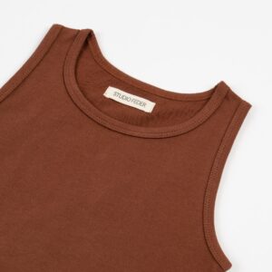 Studio Feder Organic Tanktop  Mocha