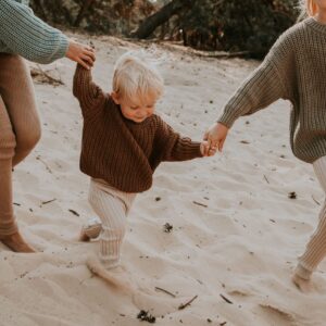 Yuki Chunky Knitted Legging Moon
