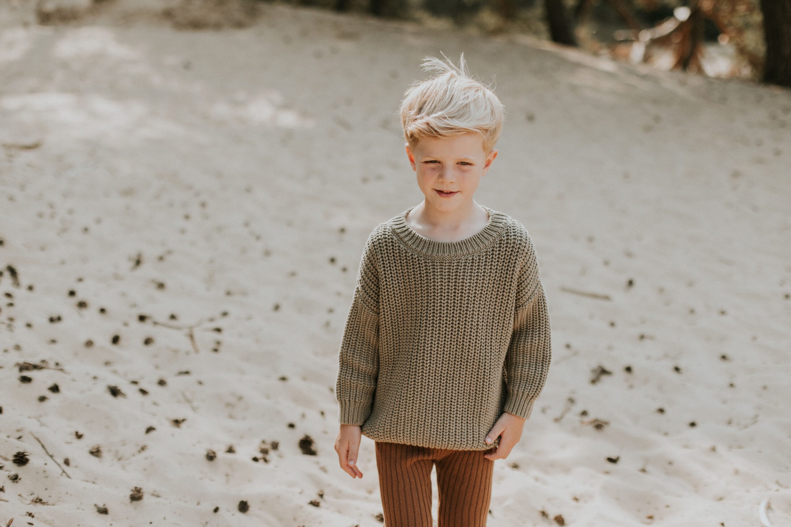 Yuki Chunky Knit Sweater Sage - Image 4