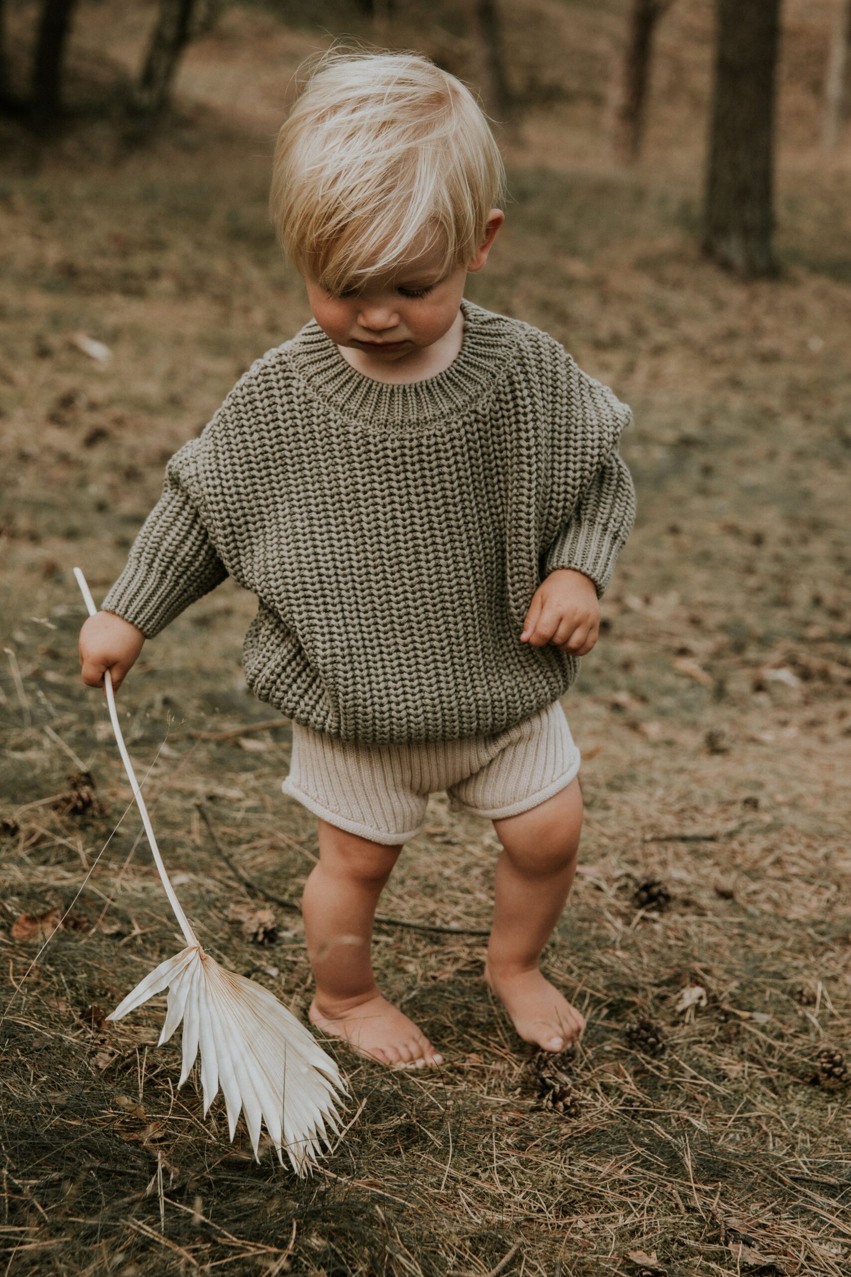 Yuki Chunky Knit Sweater Sage - Image 5