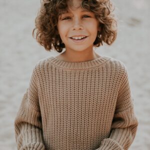 Yuki Chunky Knit Sweater Toffee