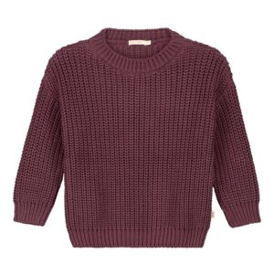 Yuki Chunky Knit Sweater Fig