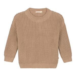 Yuki Chunky Knit Sweater Toffee