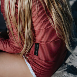 Beach & Bandits Garnet Ribbed Girl