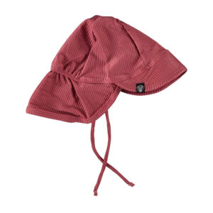 Beach and Bandits Garnet Ribbed Baby Hat