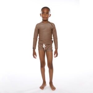 Beach & Bandits Chocolate Malt Ribbed Longsleeve