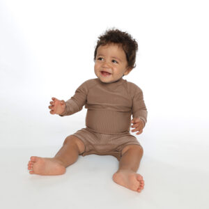 Beach & Bandits Chocolate Malt Ribbed Baby