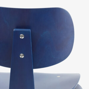 Wilde +  Spieth S42 3-legged Chair Blue