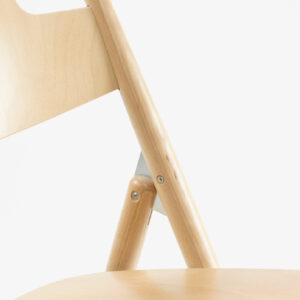 Wilde +  Spieth S18 Folding Chair Beech