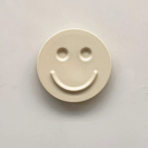 Edith Beurskens Happy Ceramic Wall Art Chalk