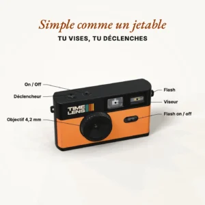 Timelens Camera Orange