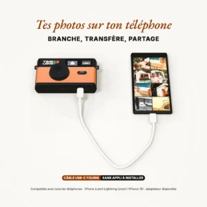 Timelens Camera Orange