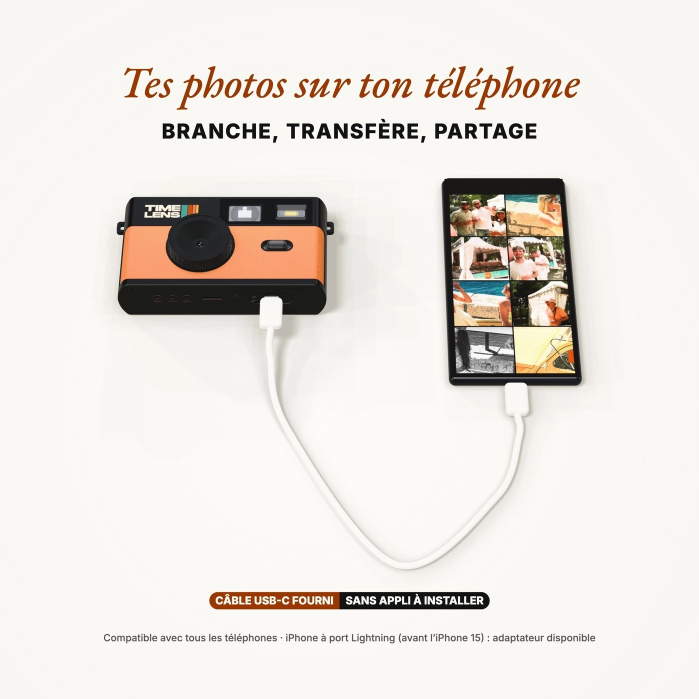 Timelens Camera Orange - Image 6