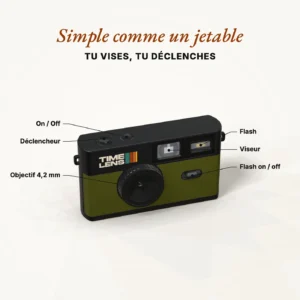 Timelens Camera Khaki