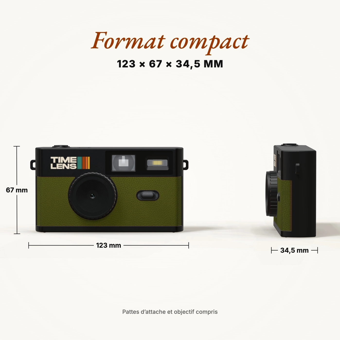 Timelens Camera Khaki - Image 3